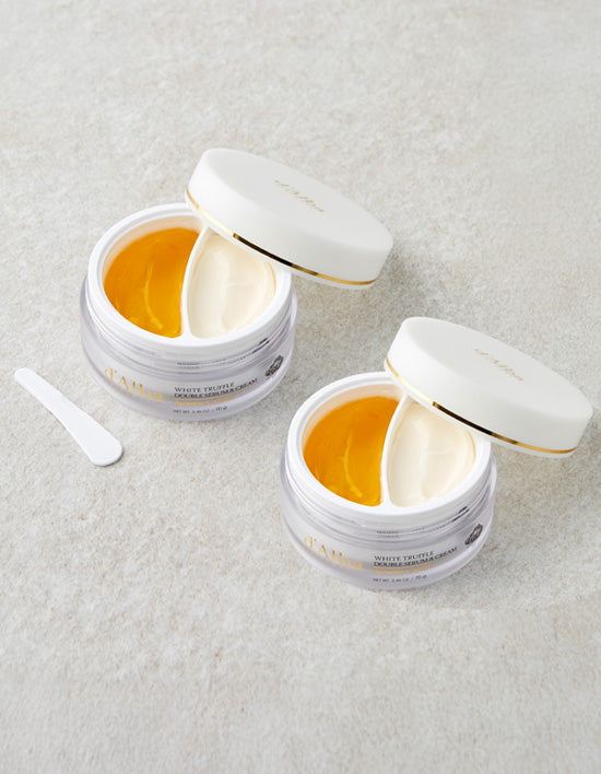 [달바] 화이트 트러플 더블 세럼 앤 크림 70g 1+1 세트 - Kurly USA