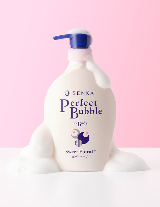 [센카] 퍼펙트 버블 포 바디 스위트 플로럴 N 500ml - Kurly USA