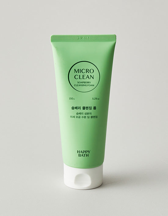 [해피바스] 마이크로미셀라 솝베리 모이스춰 클렌징 폼 150g - Kurly USA