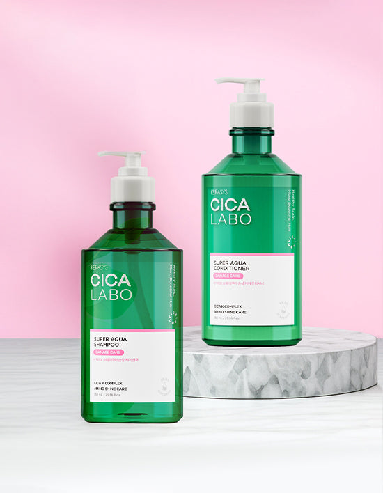 Cica Labo Super Aqua Care, 2 Types, 750ml (샴푸) | 시카라보 슈퍼아쿠아 샴푸/컨디셔너 750ml 2종 (택1)