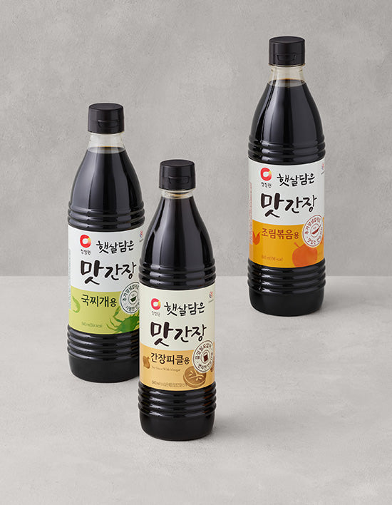 [Chung Jung One] Sunchang Seasoned Soy Sauce 3 types (Choose 1)