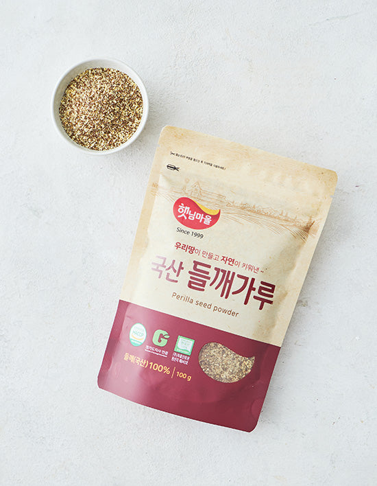 [햇님마을] 국산 들깨가루 100g - Kurly USA