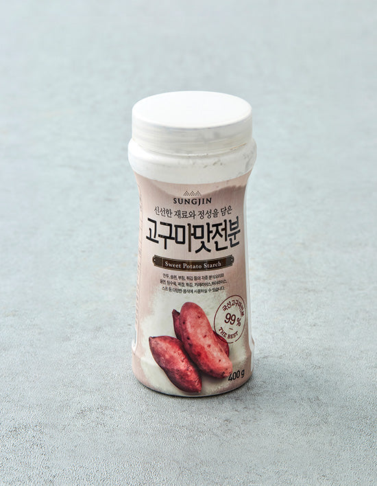 [성진] 국내산 고구마맛 전분(용기형) 400g - Kurly USA