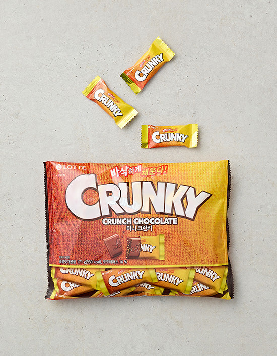 Mini Crunky Crispy Chocolate (크런키) | 미니 크런키 171g