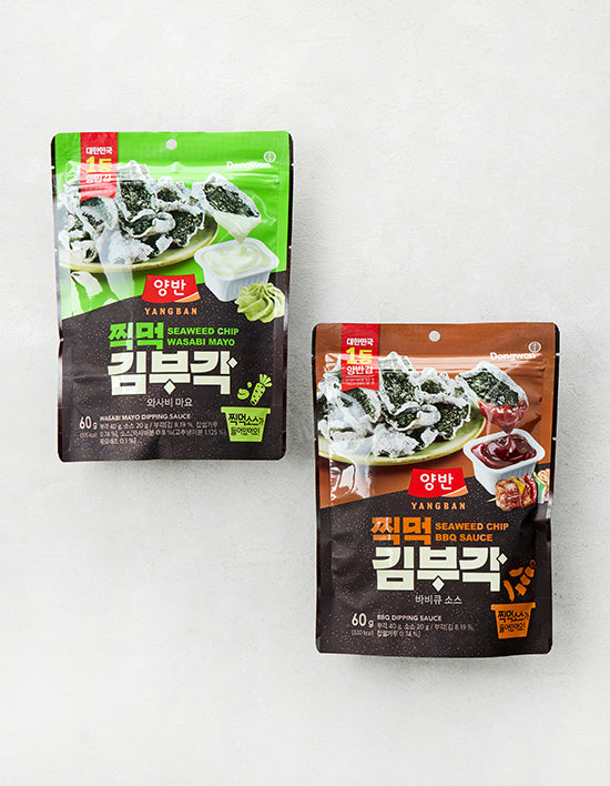 Yangban Dipping Gim-Bugak, 60g, 2 Types (김부각) | 양반 찍먹 김부각 60g 2종 (택1)