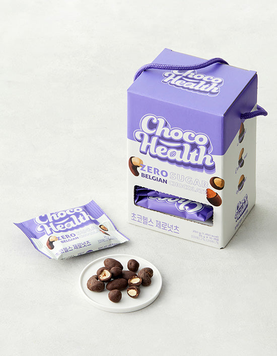 [초코헬스] 제로넛츠 저당 초콜릿 250g - Kurly USA