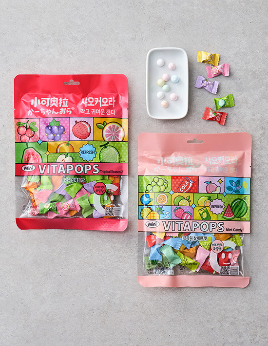Xiaokeola Sugar-Free Vita Pops Tropical 100g