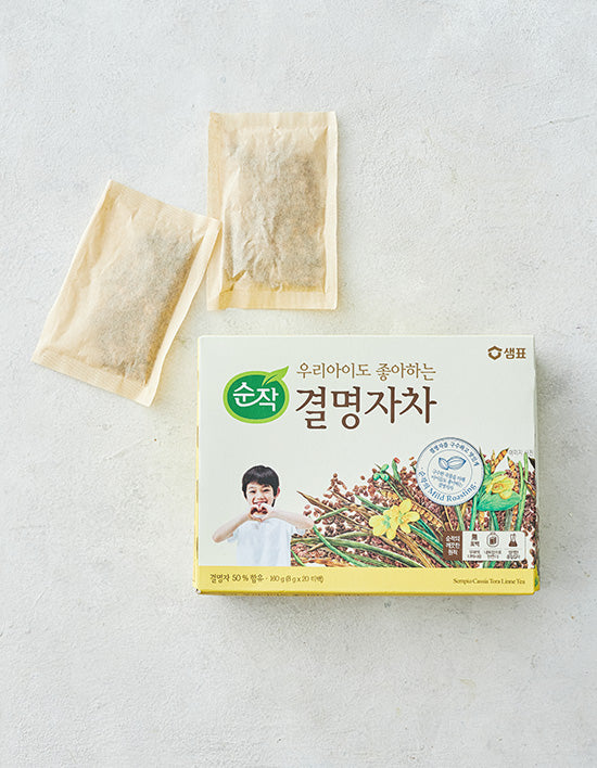 [샘표] 순작 우리아이 결명자차 160g (8g*20입) - Kurly USA