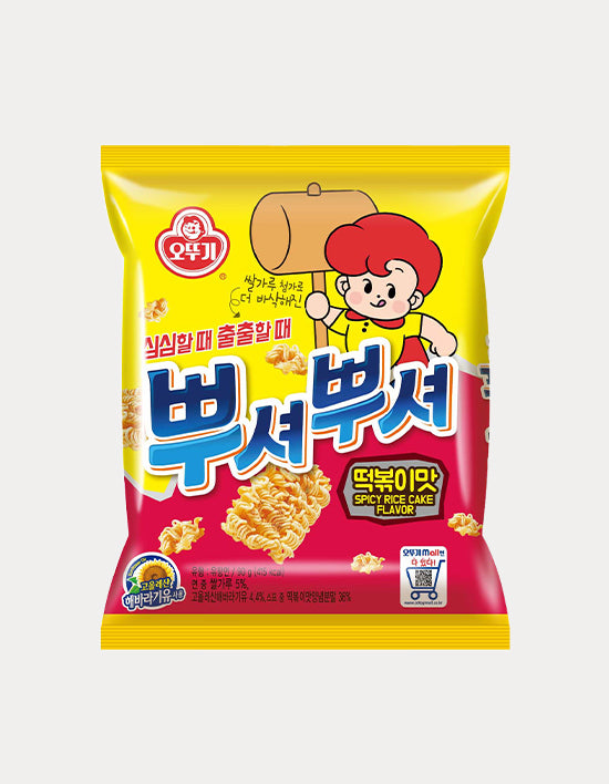 [오뚜기] 뿌셔뿌셔 떡볶이맛 90g (택2) - Kurly USA