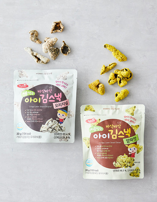 [베베스트] 처음먹는 아이 김스낵 2종 - Kurly USA