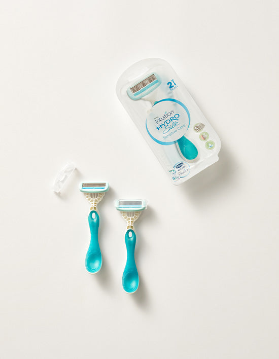 Schick Hydro Silk Portable Razor, 2 ct (제모기) | 하이드로 실크 휴대용 제모기 (2개입)