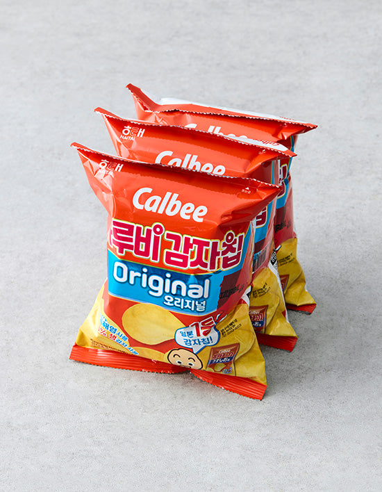 [해태] 가루비 감자칩 오리지널 40g X 3개입 - Kurly USA