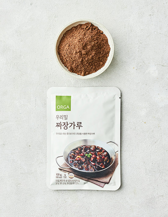 Orga Korean Wheat Jjajang Powder, 100g (짜장) | 우리밀 짜장가루 100g