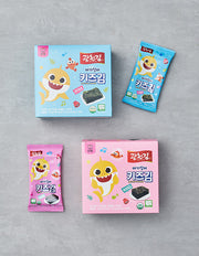 [광천김] 핑크퐁 키즈김 미니도시락김 2종 (택1) - Kurly USA