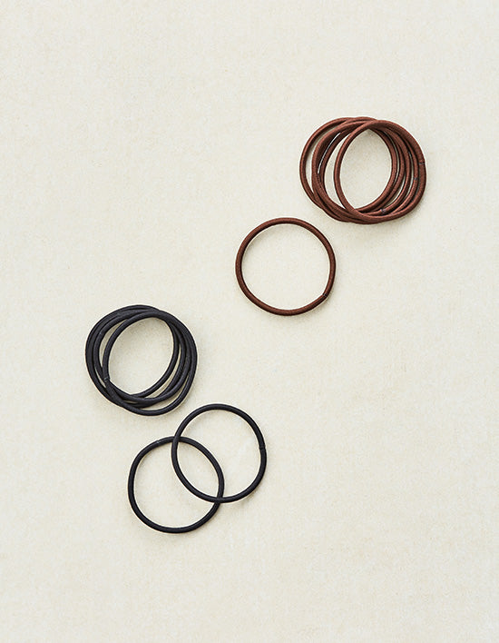 [일상생활] 무팁머리끈 18개입 2종 (택1) - Kurly USA