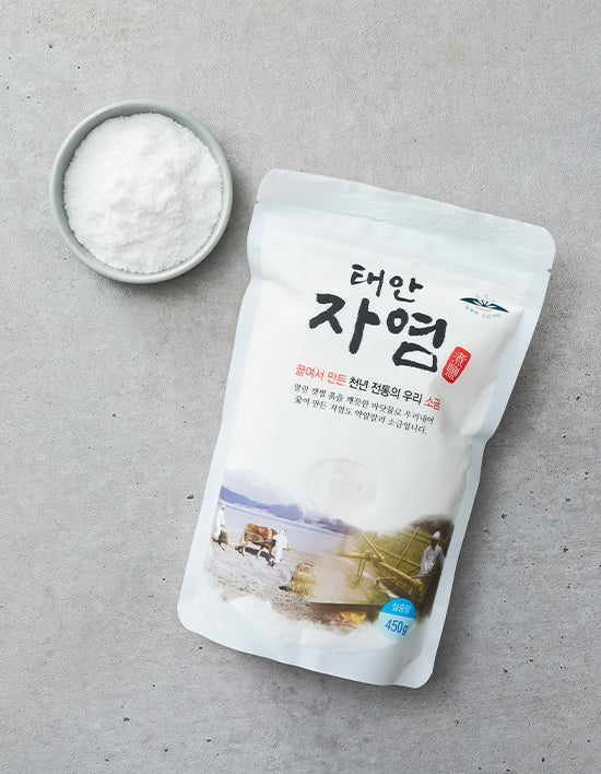 Taean Boiled Sea Salt (자염) | 태안 자염 450g