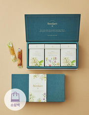 [비담] 아카시아/야생화 꿀 허니스틱 선물세트 (아카시아꿀 40포+야생화꿀 20포) - Kurly USA