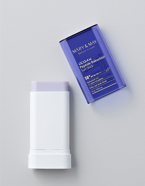 [마리엔메이] 비건 펩타이드 바쿠치올 선스틱 SPF50+ PA++++ 18g - Kurly USA