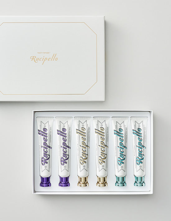 [루치펠로] 치약 6입 선물세트(쇼핑백 포함) - Kurly USA