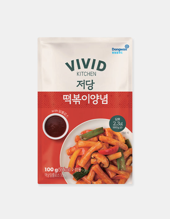 [비비드키친] 저당 떡볶이양념 100g - Kurly USA