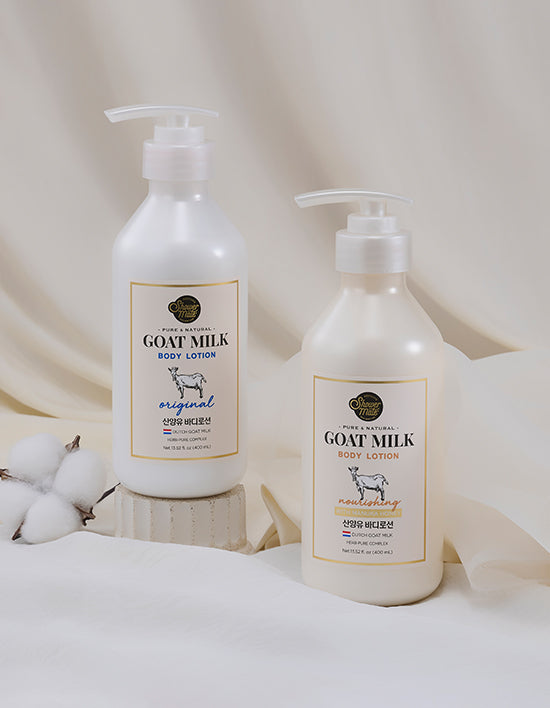 [Shower Mate] Goat Milk Body Lotion 600mL 2 types (Select 1)