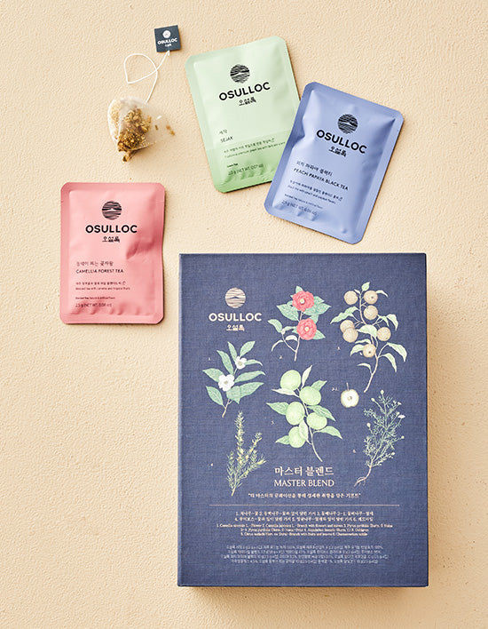 [선물세트] 오설록 마스터 블렌드 티 세트 32입 8종 - Kurly USA
