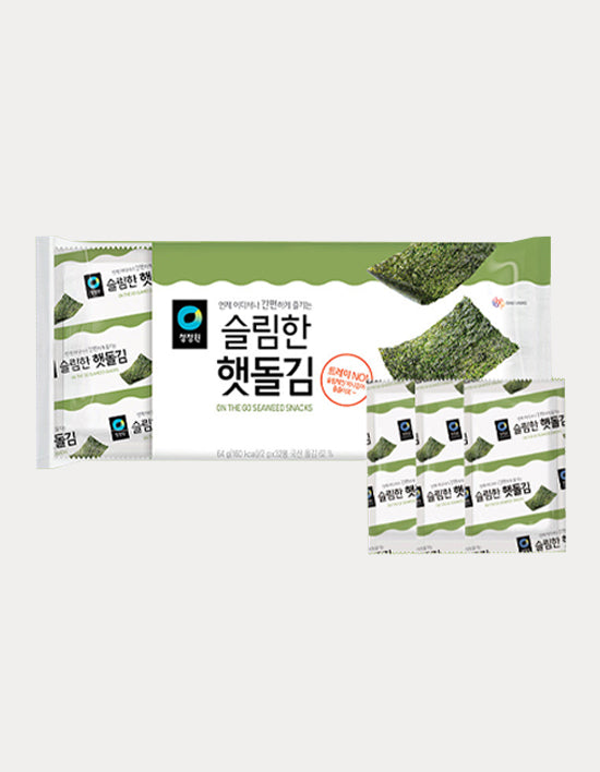 [청정원] 슬림한 햇돌김(여행용) 32봉