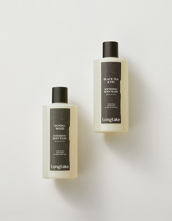 Longtake Body Wash, 2 Types, 300ml (바디워시) | 바디워시 300ml (2종 택1) (샌달우드/블랙티앤피그)
