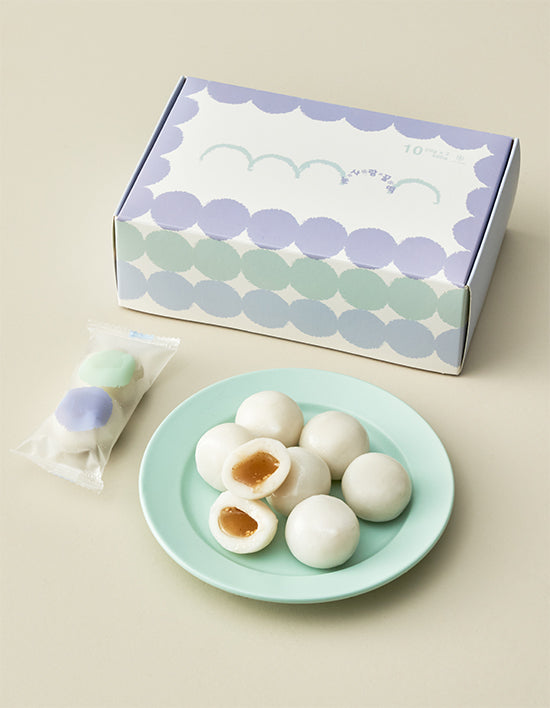 [김미떡] 유기농설탕 눈사람 꿀떡 400g - Kurly USA