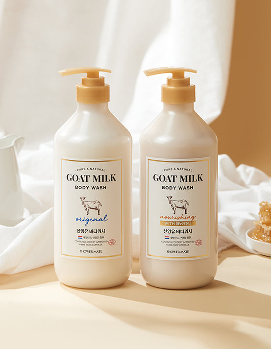 Goat Milk Body Wash, 2 Types, 800ml (바디워시) | 산양유 바디워시 800ml 2종 (택1)
