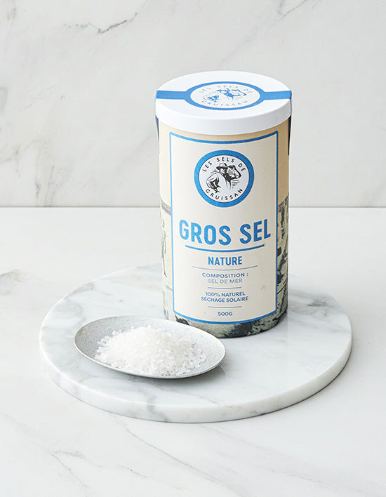 French Coarse Sea Salt (굵은소금) | 프랑스 그로스셀 내츄럴 500g (굵은소금)