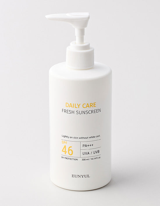 [은율] 데일리 케어 프레쉬 선크림 300ml - Kurly USA