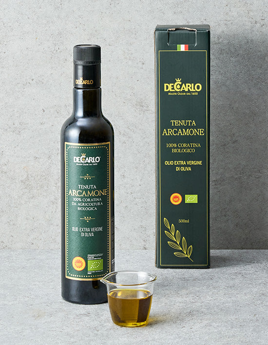 Organic DOP Extra Virgin Olive Oil (올리브오일) | 유기농 DOP 아르카모네 엑스트라 버진 올리브오일 500mL