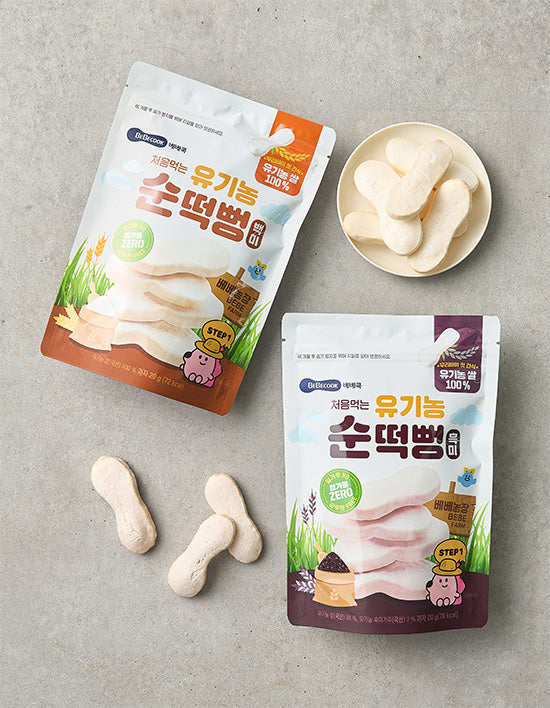 [베베쿡] 순떡뻥 20g 2종 - Kurly USA