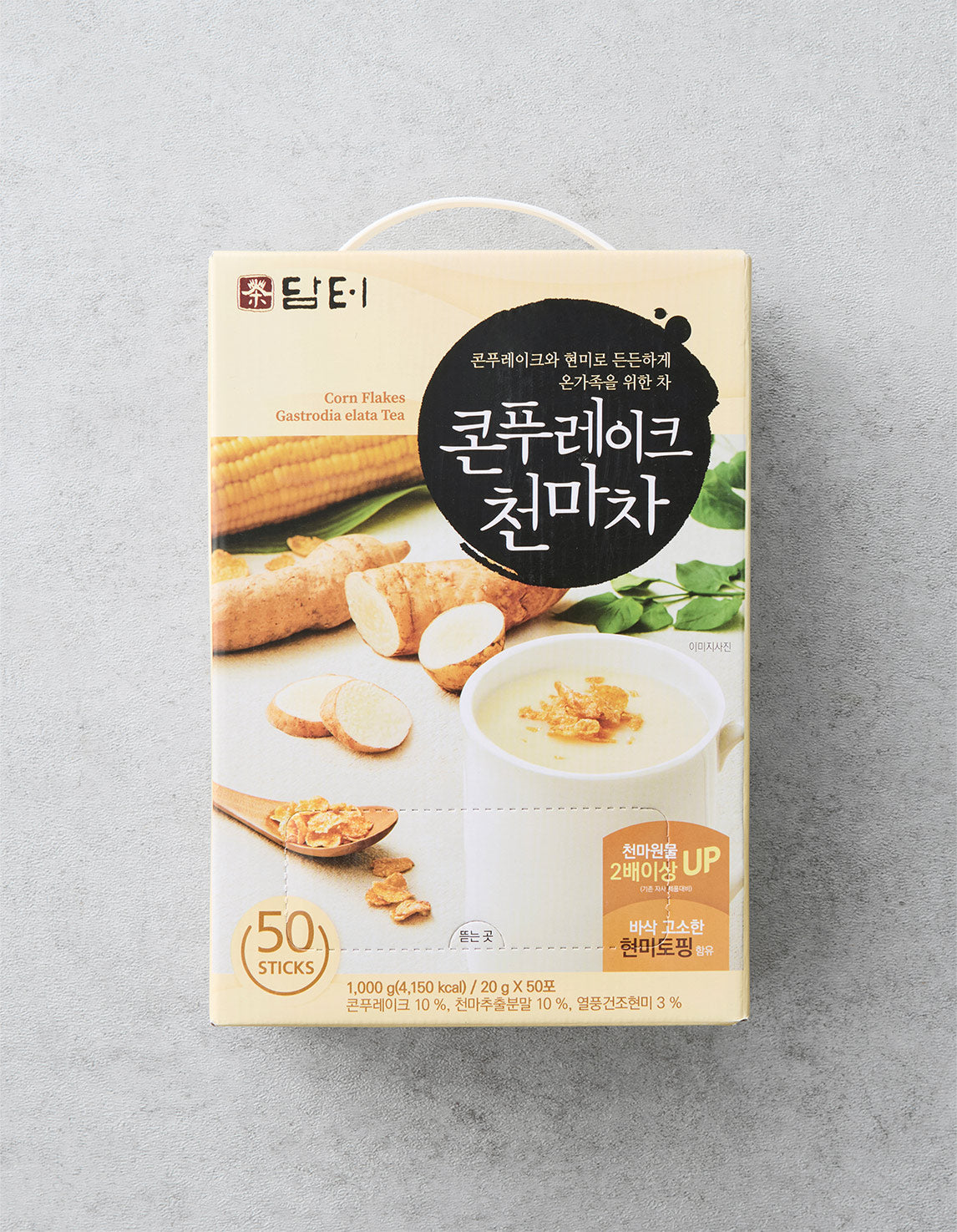[담터] 콘푸레이크천마차 (20g X 50개)
