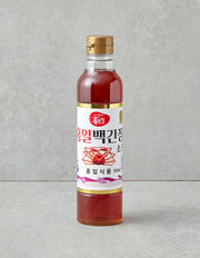 White Soy Sauce w/ Crab (백간장) | 홍일 백간장 소스 500ml