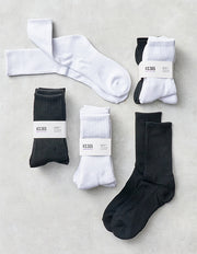 [KS365] 엑티브 쿠션 크루삭스 양말 6종(3개입)(택1)