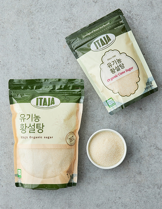 Organic Brown Sugar (황설탕) | 유기농 황설탕 2종 (400g/1kg)