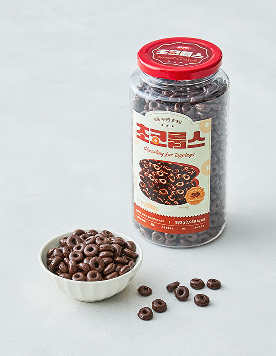 [씨알로] 초코룹스 초코링 씨리얼 380g - Kurly USA