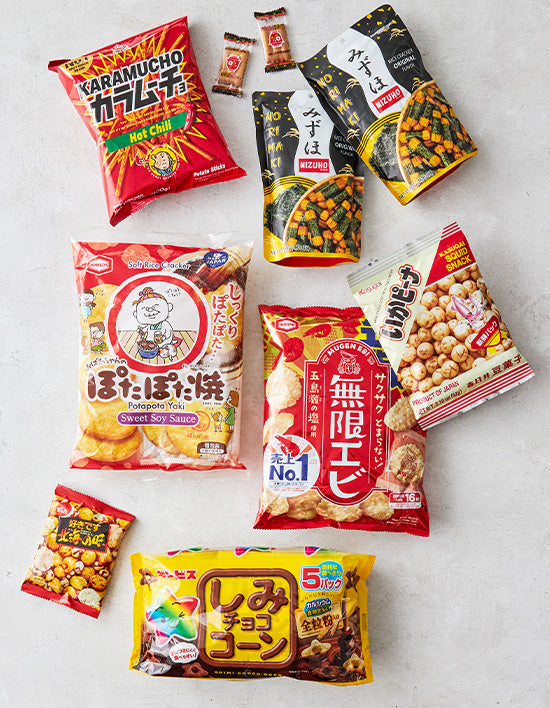 10 Popular Japanese Snacks (Choose 1)