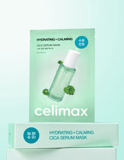 [셀리맥스] 더 리얼 시카 카밍 세럼 마스크 10매입 - Kurly USA