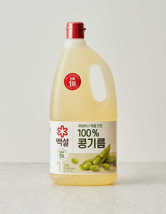[백설] 콩기름 1.8L - Kurly USA