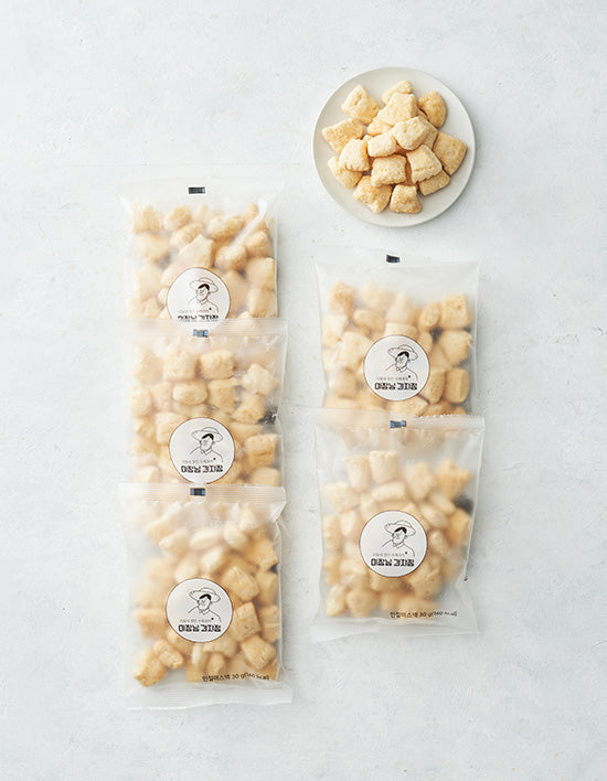 [이장님과자점] 인절미 과자 5번들 (30g x 5입)