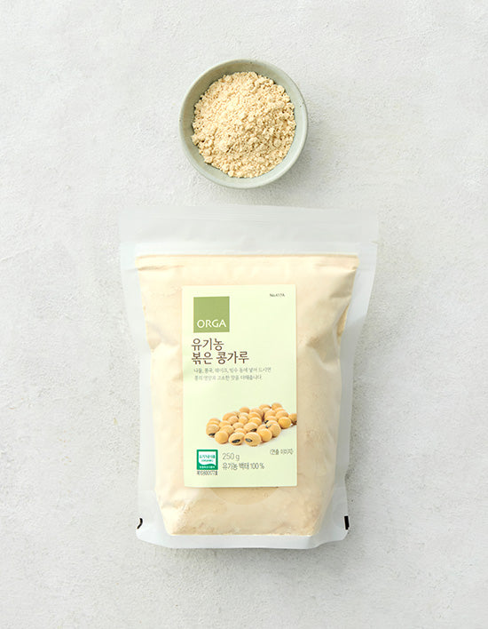 [올가] 유기농 볶은콩가루 250g - Kurly USA
