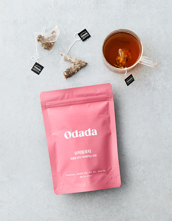 [Odada] Decaffeinated Teabags 24-count, 7 types (Select 1)