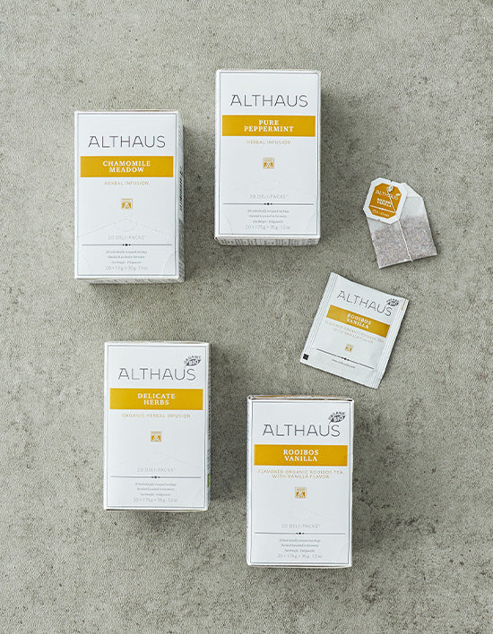 Althaus Herbal Tea Deli Pack, 4 Types (허브차) | 허브차 델리팩 20개입 4종(택1)