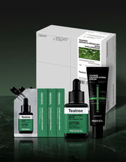 [메디힐] 티트리 히알루론산 진정 수분 스킨 케어 세트 (세럼40ml+크림50ml+세럼10mlx3개)