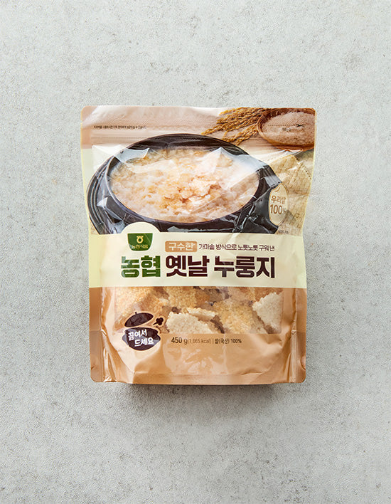 Old-Fashioned Scorched Rice (Nurungji) | 구수한 옛날 누룽지 450g