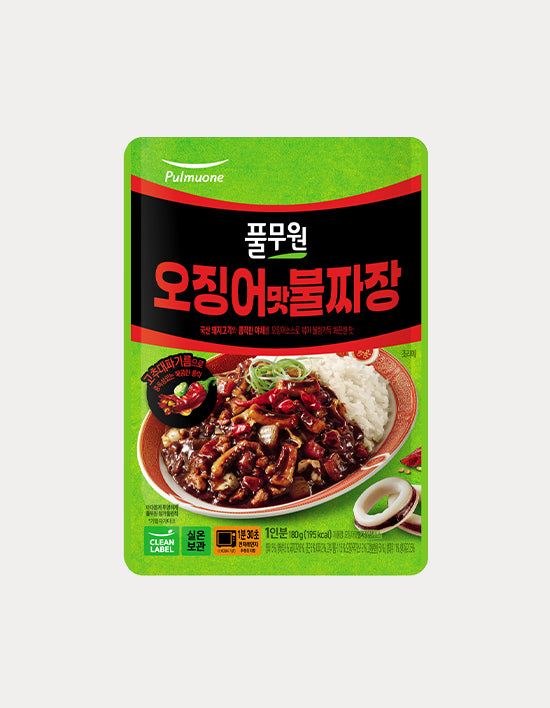 [풀무원]  오징어맛불짜장 덮밥소스 180g
