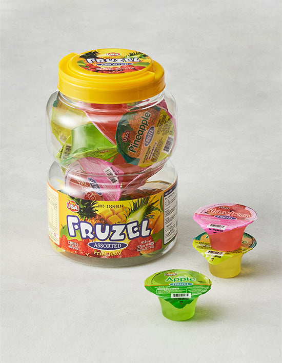 [프루젤] 식물성 젤리 혼합 어쏘티드 버켓 (19개입) - Kurly USA